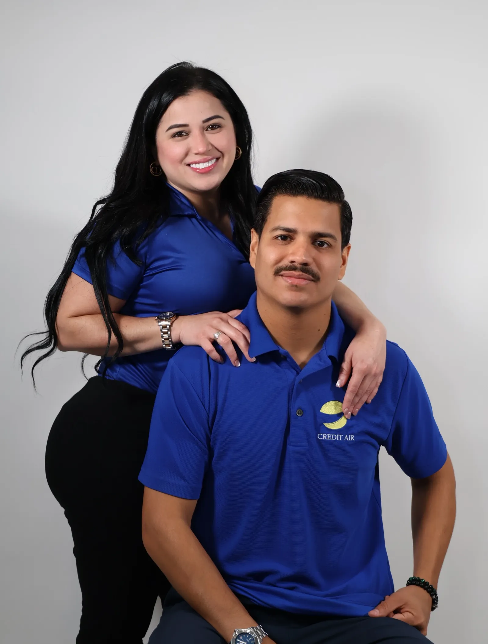 Gloricer Barrios y Julio Portillo – Fundadores de Credit Air